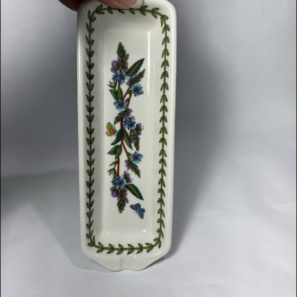 PORTMEIRION Botanic garden rectangular dish corn butter - Picture 3 of 9